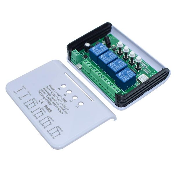 smart home control ewelink on-off switch 4 wireless network switch, rf receiver ac/dc 7-32v usb 5v timing relay
smart home control ewelink on-off switch 4 wireless network switch, rf receiver ac/dc 7-32v usb 5v timing relay