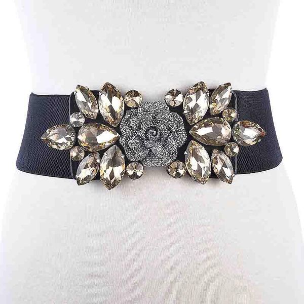 belts female artificial crystal wide elastic waist belt for women ladies dress waistband cummerbund accessories bl226, Black;brown
belts female artificial crystal wide elastic waist belt for women ladies dress waistband cummerbund accessories bl226, Black;brown