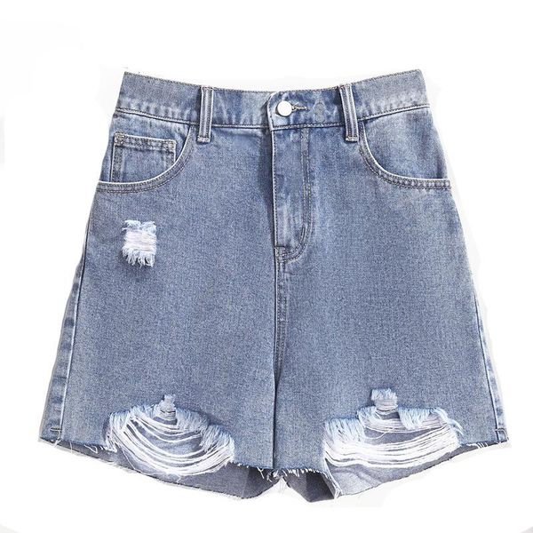women's shorts short oversize fashion casual denim jeans women high waist korean ripped biker plus size summer breeches, White;black
women's shorts short oversize fashion casual denim jeans women high waist korean ripped biker plus size summer breeches, White;black