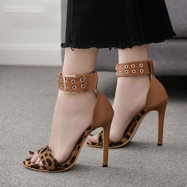 summer sandals leopard open toe women fashion heels buckle strap wedding pumps party shoes, Black
summer sandals leopard open toe women fashion heels buckle strap wedding pumps party shoes, Black