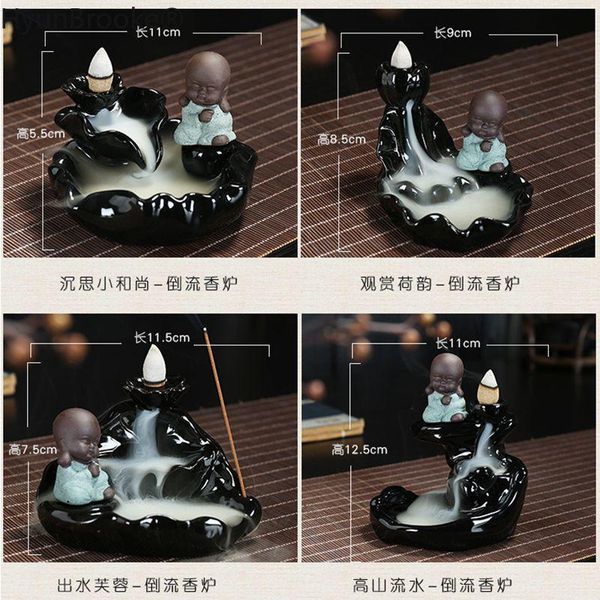fragrance lamps 15pcs incense cones +burner creative home decor the little monk small buddha censer backflow burner office teahouse
fragrance lamps 15pcs incense cones +burner creative home decor the little monk small buddha censer backflow burner office teahouse
