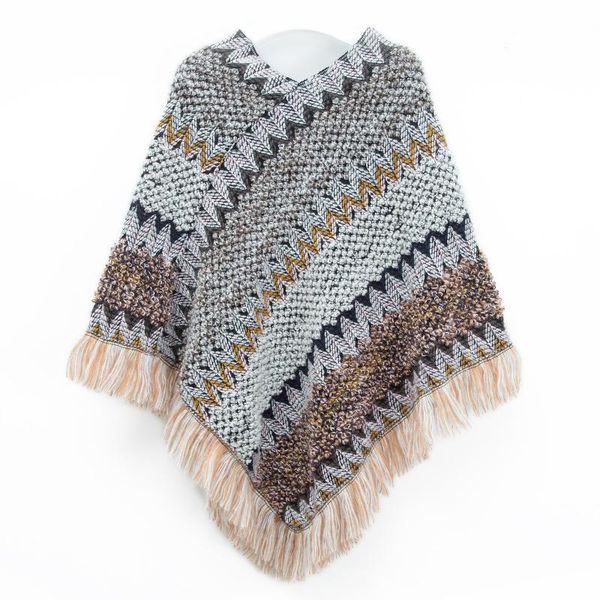 scarves winter cotton and sack scarf women ethnic style retro sassel head cape thick color striped knitted wool shawl, Blue;gray
scarves winter cotton and sack scarf women ethnic style retro sassel head cape thick color striped knitted wool shawl, Blue;gray