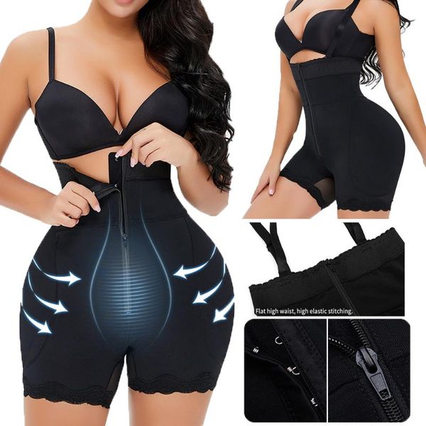 women's shapers high compression waist trainer full body shaper underbust slimming sheath girdle bulifter bodysuit postpartum recovery, Black;white
women's shapers high compression waist trainer full body shaper underbust slimming sheath girdle bulifter bodysuit postpartum recovery, Black;white
