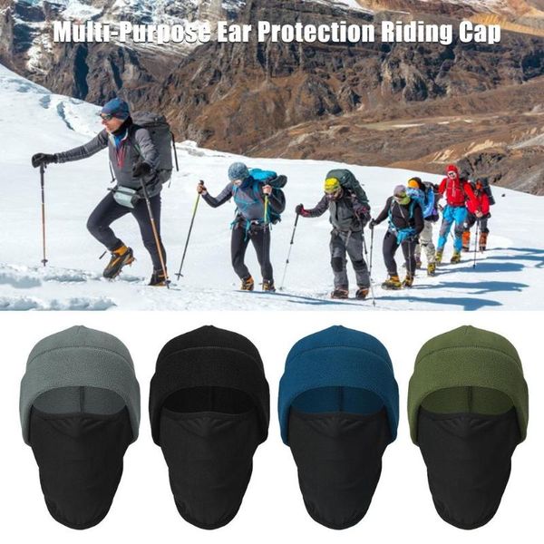 cycling caps & masks double protective fleece hat dustproof multi-purpose ear protection riding cap warm beanies hats full face cover, Black
cycling caps & masks double protective fleece hat dustproof multi-purpose ear protection riding cap warm beanies hats full face cover, Black