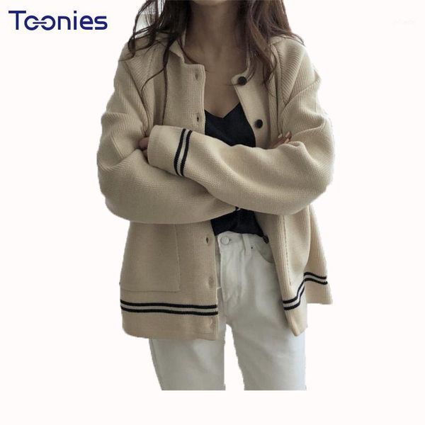 fashion chic autumn winter contrast color long sleeve women female korean cardigans striped single breasted1, White;black
fashion chic autumn winter contrast color long sleeve women female korean cardigans striped single breasted1, White;black