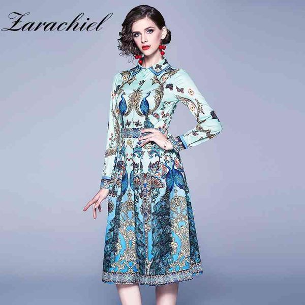 women chic flower butterfly print midi dress spring robe femme long sleeve high waist button retro mid-calf dresses 210416, Black;gray
women chic flower butterfly print midi dress spring robe femme long sleeve high waist button retro mid-calf dresses 210416, Black;gray