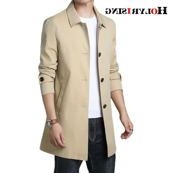 men's trench coats slim men windbreaker business jacket turn collar outwear male breathable overcoat pockets solid coat roupas masculin, Tan;black
men's trench coats slim men windbreaker business jacket turn collar outwear male breathable overcoat pockets solid coat roupas masculin, Tan;black