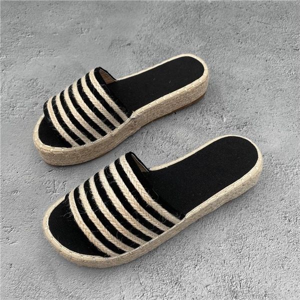 slippers shoes woman 2021 med soft pantofle platform luxury slides on a wedge comfort designer fabric rubber pu fashion, Black
slippers shoes woman 2021 med soft pantofle platform luxury slides on a wedge comfort designer fabric rubber pu fashion, Black