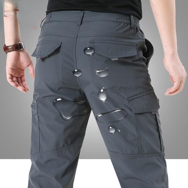 men's pants 2021 men spring fashion military tactical trousers casual hiking male outdoor camping cargo waterproof w564, Black
men's pants 2021 men spring fashion military tactical trousers casual hiking male outdoor camping cargo waterproof w564, Black