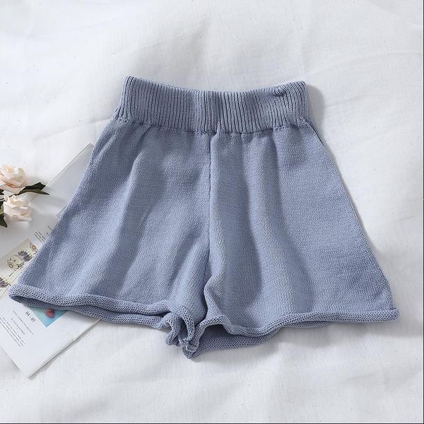 fashion women shorts summer autumn knitted wide leg pants elastic high waist short students casual loose sf1911, White;black
fashion women shorts summer autumn knitted wide leg pants elastic high waist short students casual loose sf1911, White;black