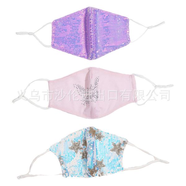 and autumn winter fashion butterfly sequin ear hanging type dustproof cloth mask
and autumn winter fashion butterfly sequin ear hanging type dustproof cloth mask