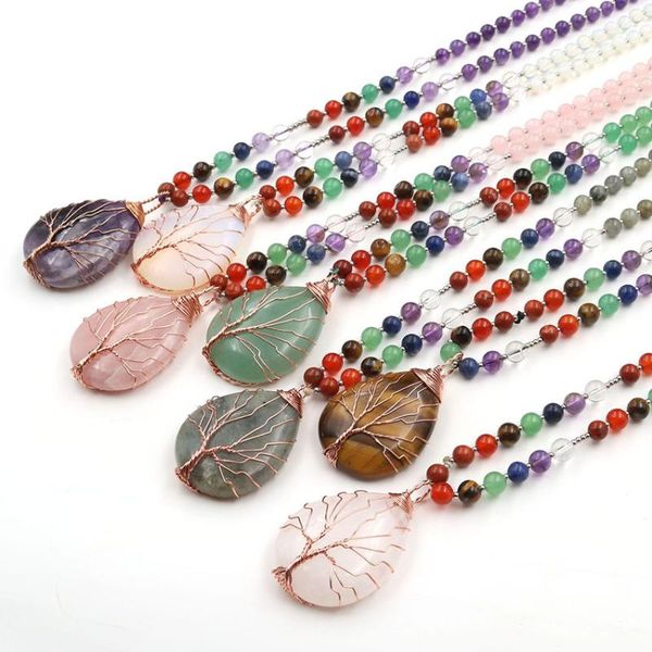 pendant necklaces xsm sweater for women men teardrop pendants wire winding tree of life chakra beads chain necklace europe boho jewelry, Silver
pendant necklaces xsm sweater for women men teardrop pendants wire winding tree of life chakra beads chain necklace europe boho jewelry, Silver