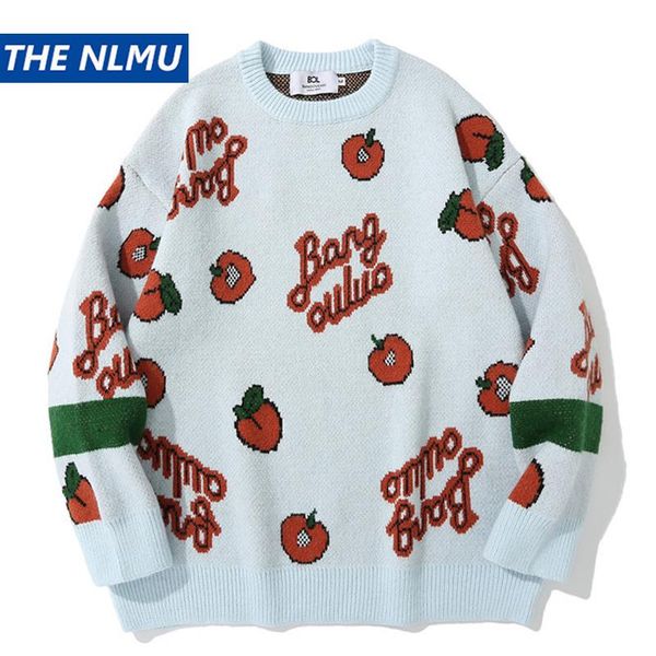 men's sweaters harajuku funny print sweater hip hop streetwear knitted jumper christmas 2021 loose pullover knitwear we289, White;black
men's sweaters harajuku funny print sweater hip hop streetwear knitted jumper christmas 2021 loose pullover knitwear we289, White;black