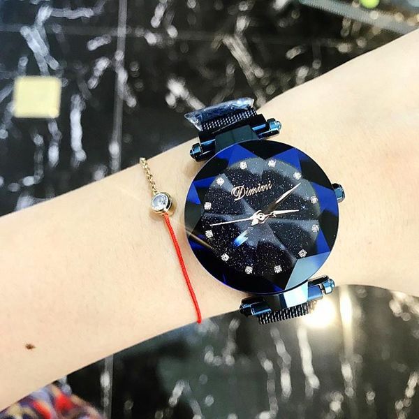 wristwatches style women watches fashion creative luxury starry quartz simple magnet stone strap clock zegarki damskie, Slivery;brown
wristwatches style women watches fashion creative luxury starry quartz simple magnet stone strap clock zegarki damskie, Slivery;brown