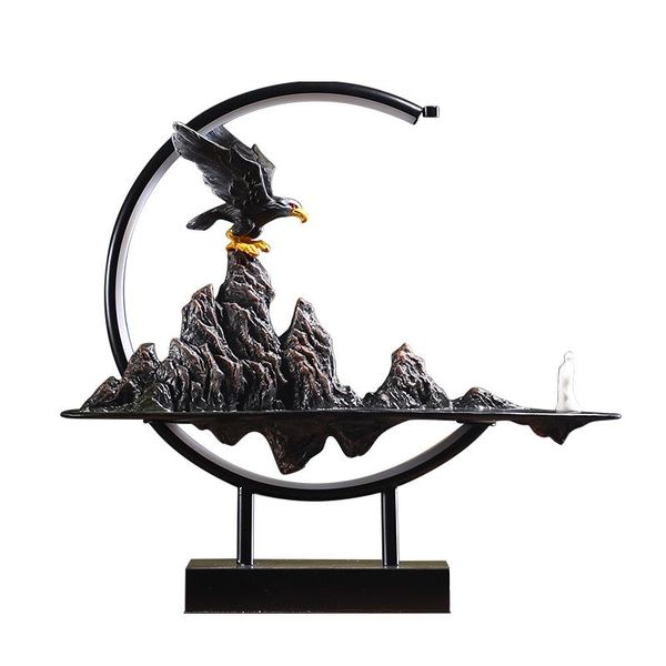 fragrance lamps backflow incense burner with led light resin agarwood sandalwood creative zen chinese style tea table decoration
fragrance lamps backflow incense burner with led light resin agarwood sandalwood creative zen chinese style tea table decoration