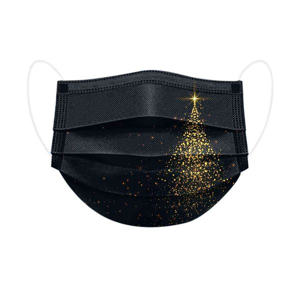 2021 golden christmas mask disposable three-layer non-woven fabric melt blown printing protective masks
2021 golden christmas mask disposable three-layer non-woven fabric melt blown printing protective masks