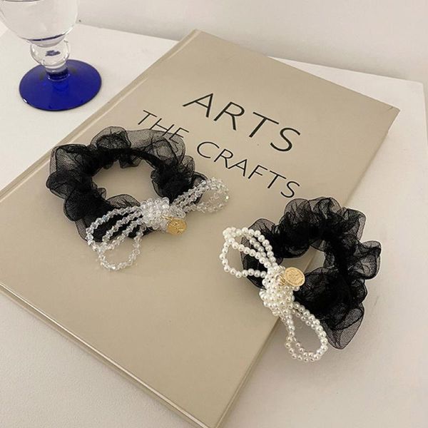 hair accessories headwear women crystal rubber bands organza pearl ropes bow scrunchies ponytail holder, Slivery;white
hair accessories headwear women crystal rubber bands organza pearl ropes bow scrunchies ponytail holder, Slivery;white