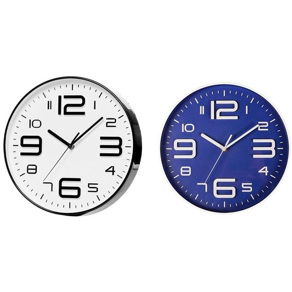 indoor big 3d number quartz silent non ticking wall clock, blue & black edge clocks
indoor big 3d number quartz silent non ticking wall clock, blue & black edge clocks
