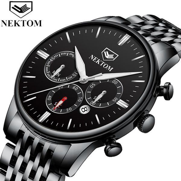 wristwatches mens watches wristwatch clock fashion quartz watch men sports waterproof male chronograph, Slivery;brown
wristwatches mens watches wristwatch clock fashion quartz watch men sports waterproof male chronograph, Slivery;brown
