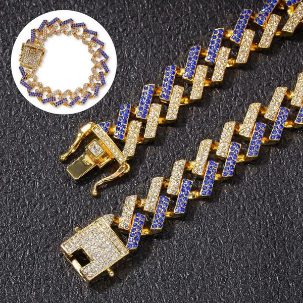 link, chain fashion hiphop luxury bracelets for men 15mm cuban link gold silver color bracelet jewelry rhinestone, Black
link, chain fashion hiphop luxury bracelets for men 15mm cuban link gold silver color bracelet jewelry rhinestone, Black