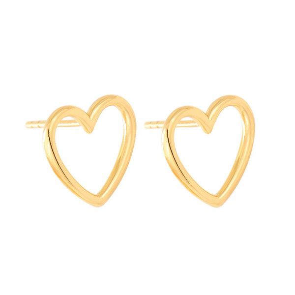 stud classic 18k gold heart hollow earrings 2021 trend 925 silver love for women, Golden;silver
stud classic 18k gold heart hollow earrings 2021 trend 925 silver love for women, Golden;silver