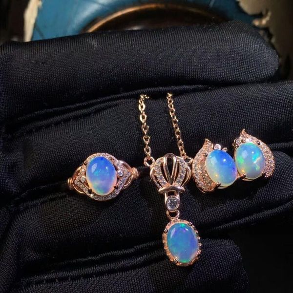 bracelet, earrings & necklace meibapj very clean natural opal gemstone ring and 3 siut for women real 925 sterling silver fine jewelry set, Black
bracelet, earrings & necklace meibapj very clean natural opal gemstone ring and 3 siut for women real 925 sterling silver fine jewelry set, Black