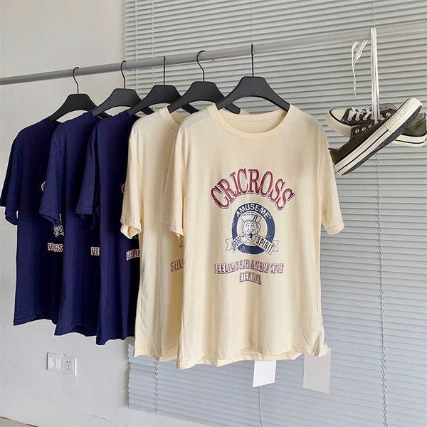 fashion women's t-shirts vintage loose pullovers female tee clothes pattern printed short sleeve summer t shirts 210527, White
fashion women's t-shirts vintage loose pullovers female tee clothes pattern printed short sleeve summer t shirts 210527, White