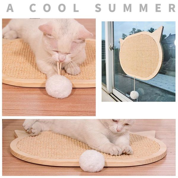 cat claw board sisal scratcher scratching post mat wall mounted pad with suction cup toy beds & furniture
cat claw board sisal scratcher scratching post mat wall mounted pad with suction cup toy beds & furniture