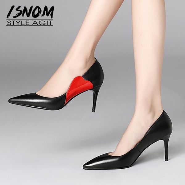 spring genuine leather women pumps pointed toe footwear high heels female shoes fashion shallow woman dress, Black
spring genuine leather women pumps pointed toe footwear high heels female shoes fashion shallow woman dress, Black