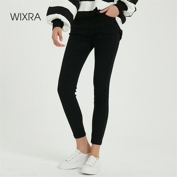 wixra slim pencil jeans pants all base match elastic waist ankle-length basic skinny denim trousers spring autumn 211007, Black;white
wixra slim pencil jeans pants all base match elastic waist ankle-length basic skinny denim trousers spring autumn 211007, Black;white