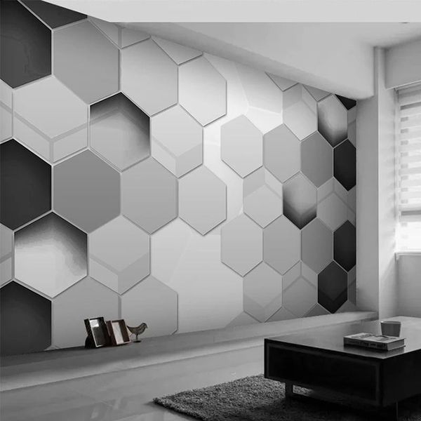 wallpapers custom wallpaper modern simple black and white 3d stereo polygon geometric po wall murals living room tv sofa painting
wallpapers custom wallpaper modern simple black and white 3d stereo polygon geometric po wall murals living room tv sofa painting