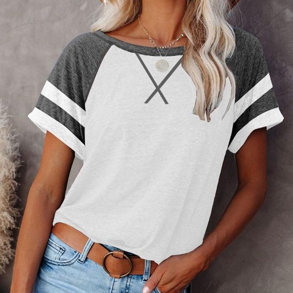 laamei women's clothing spring and summer fashion tie-dye printed striped loose short-sleeved t-shirt plus size, White
laamei women's clothing spring and summer fashion tie-dye printed striped loose short-sleeved t-shirt plus size, White