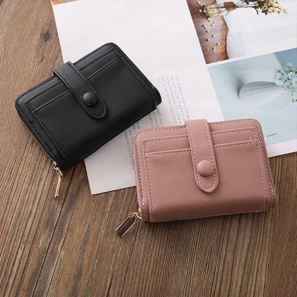 purse korean fashion wallet women's short solid color simple multi card student anti degaussing zero women, White
purse korean fashion wallet women's short solid color simple multi card student anti degaussing zero women, White
