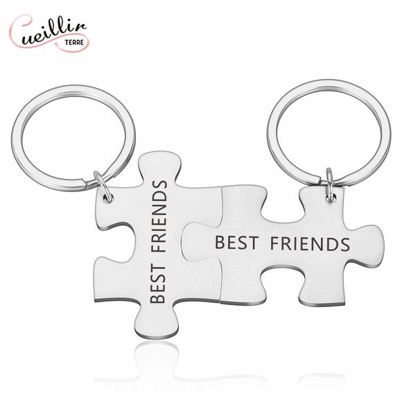 2 pcs friendship keychain gifts for good friend gift key chain for friend keychains for him keychain accessories cute keydio chan conta, Slivery;golden
2 pcs friendship keychain gifts for good friend gift key chain for friend keychains for him keychain accessories cute keydio chan conta, Slivery;golden