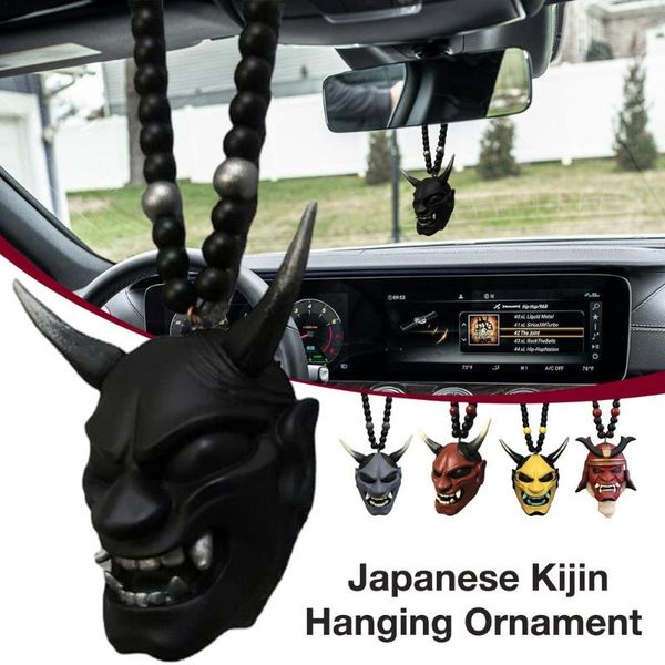 interior decorations japanese prajna pendant mask ghost head ethnic style characteristic car necklace decor charm auto accessories
interior decorations japanese prajna pendant mask ghost head ethnic style characteristic car necklace decor charm auto accessories