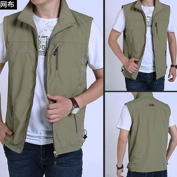 men's vests spring summer casual vest thin breathable multi pocket waistcoat pographer sleeveless tactical jackets plus size 4xl, Black;white
men's vests spring summer casual vest thin breathable multi pocket waistcoat pographer sleeveless tactical jackets plus size 4xl, Black;white