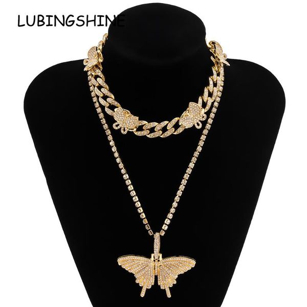 pendant necklaces luxury double statement butterfly tennis chain necklace choker for women girls crystal zircon party hip hop jewelry, Silver
pendant necklaces luxury double statement butterfly tennis chain necklace choker for women girls crystal zircon party hip hop jewelry, Silver