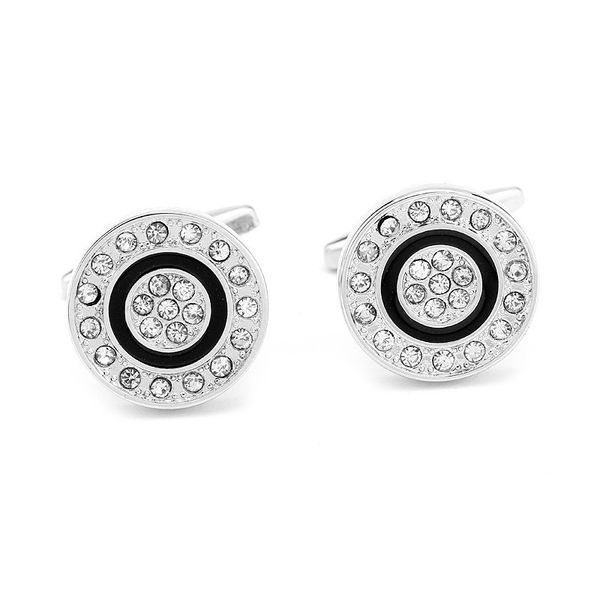 selling fashion personality men's round french diamond cufflinks accessories6a3m, Silver
selling fashion personality men's round french diamond cufflinks accessories6a3m, Silver