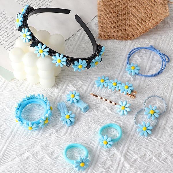 hair accessories blue clip bands girls headwear rubber band elastic children hairpin headdress ornaments, Slivery;white
hair accessories blue clip bands girls headwear rubber band elastic children hairpin headdress ornaments, Slivery;white