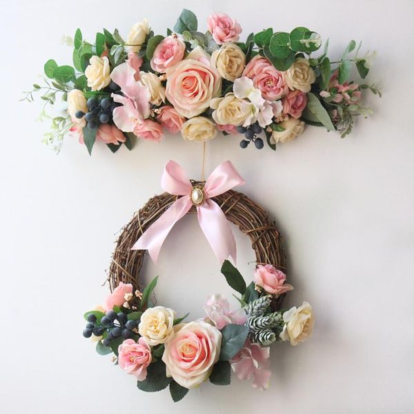 decorative flowers & wreaths wreath pink rose wall decoration simulation garland flower fake for indoor and outdoor weeding home hanging par
decorative flowers & wreaths wreath pink rose wall decoration simulation garland flower fake for indoor and outdoor weeding home hanging par