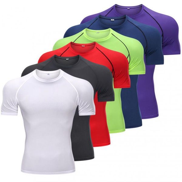 men's swimwear sports fitness clothing tight-fitting quick-drying short-sleeved basketball bottoming football running t-shirt body suit
men's swimwear sports fitness clothing tight-fitting quick-drying short-sleeved basketball bottoming football running t-shirt body suit