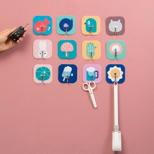 10/15/20 pcs of cartoon transparent hooks seamless magic glue nail-bathroom kitchen strong sticky hook fridge magnets
10/15/20 pcs of cartoon transparent hooks seamless magic glue nail-bathroom kitchen strong sticky hook fridge magnets