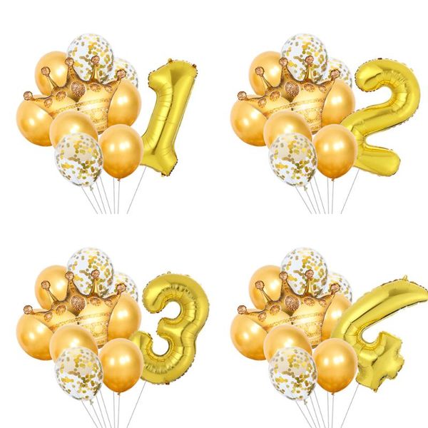 party decoration 10pcs gold number foil balloons confetti latex for baby shower birthday decorations anniversary
party decoration 10pcs gold number foil balloons confetti latex for baby shower birthday decorations anniversary