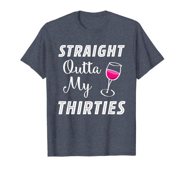 straight outta my thirties t-shirt, White;black
straight outta my thirties t-shirt, White;black