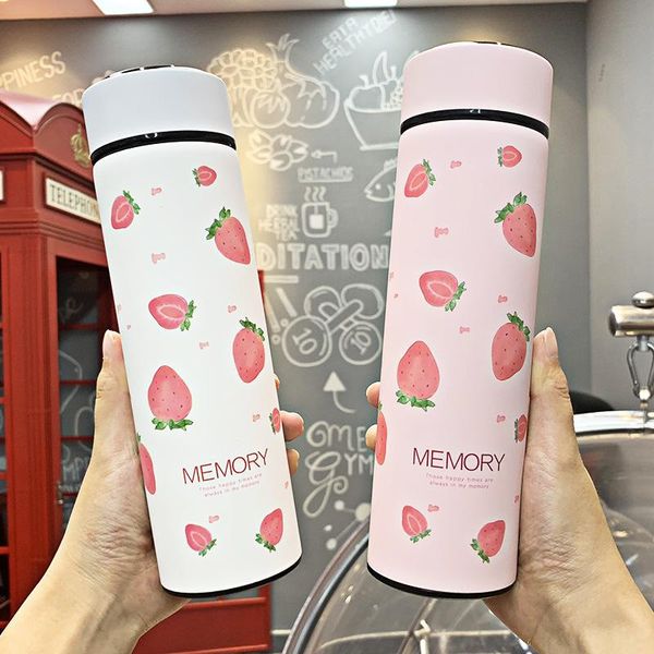 water bottles strawberry keep-warm glass contracted small pure and fresh stainless steel bottle couples both men women
water bottles strawberry keep-warm glass contracted small pure and fresh stainless steel bottle couples both men women
