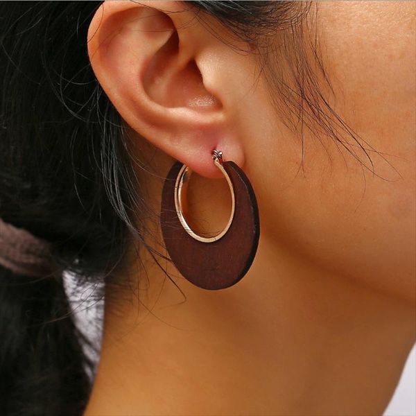 dangle chandelier ethnic geometric big natural wooden drop earrings handmade round hollow for women boho party jewelry gift, Silver
dangle chandelier ethnic geometric big natural wooden drop earrings handmade round hollow for women boho party jewelry gift, Silver