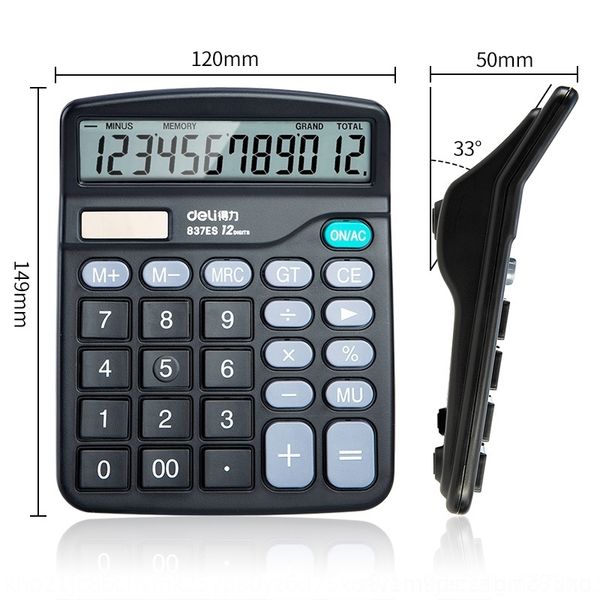 58x deli 837es function dual power 12 bit large screen for calculator calculators computer screen computer accounting and automatic shutdow
58x deli 837es function dual power 12 bit large screen for calculator calculators computer screen computer accounting and automatic shutdow