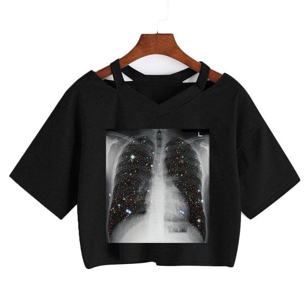 women's t-shirt dark skull bones heart butterfly print gothic aesthetic short sleeve women punk v-neck vintage streetwear loose tee, White
women's t-shirt dark skull bones heart butterfly print gothic aesthetic short sleeve women punk v-neck vintage streetwear loose tee, White