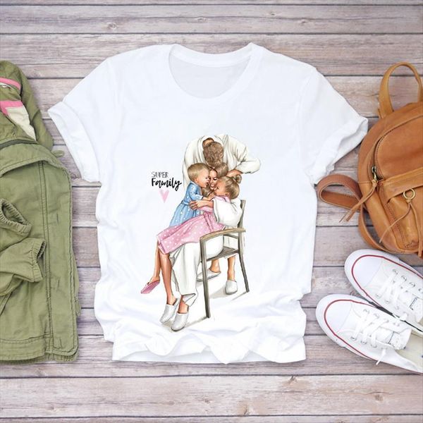 cartoon momlife mom family summer women print mother ladies womens graphic female tee, White
cartoon momlife mom family summer women print mother ladies womens graphic female tee, White
