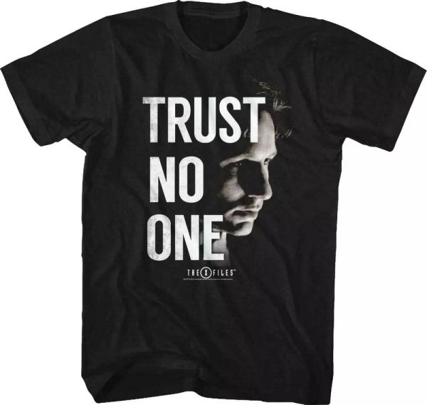 the x files trust no one t shirt mens licensed tv classic show alien ufo black, White;black
the x files trust no one t shirt mens licensed tv classic show alien ufo black, White;black